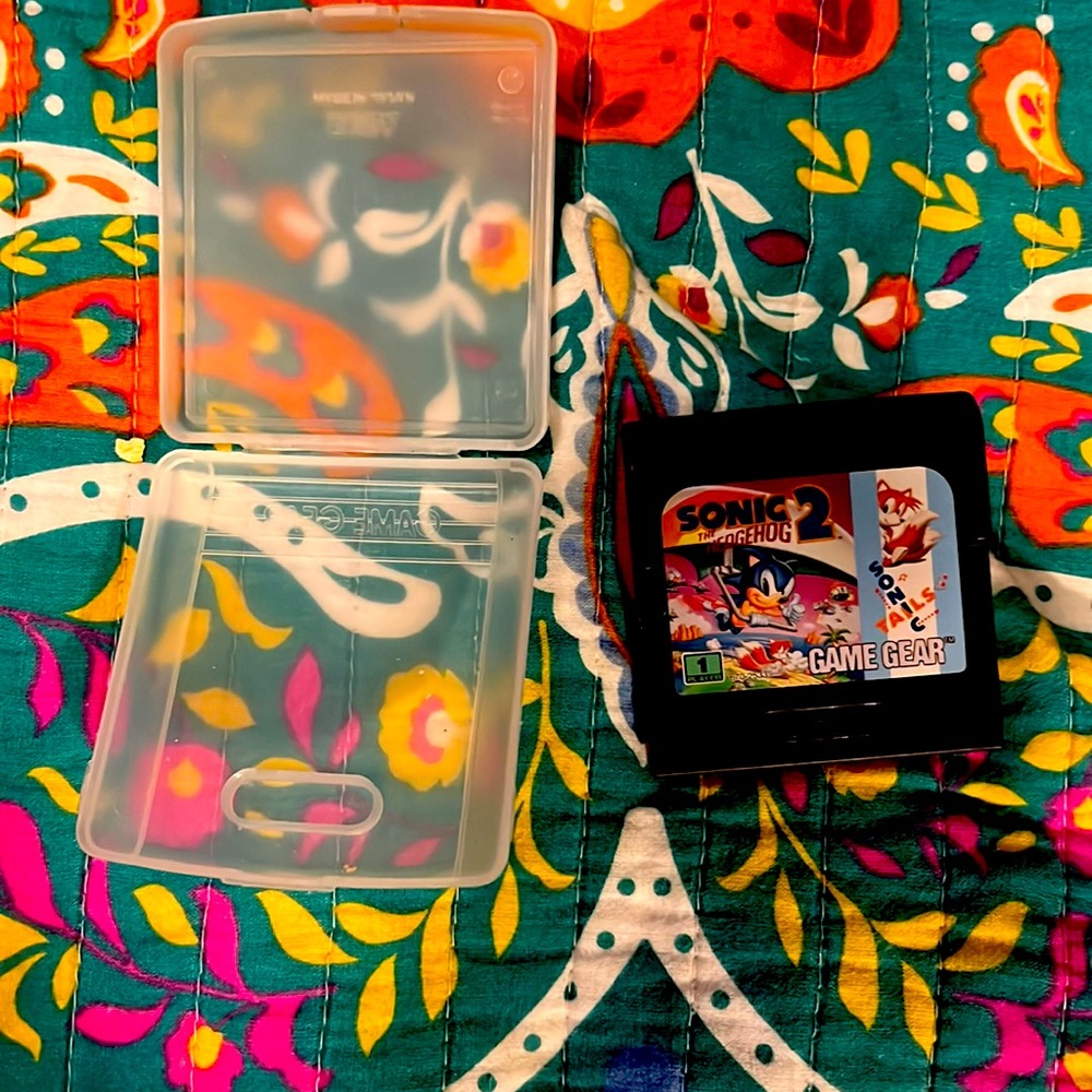 🔥ORIGINAL Y2K SEGA SONIC THE HEDGEHOG VIDEO GAME #COLLECTORS